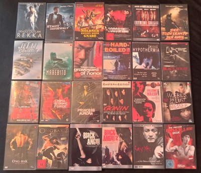 ASIA DVD SAMMLUNG PAKET (27 Filme aus Asien: Action, Thriller, Kampfkunst)