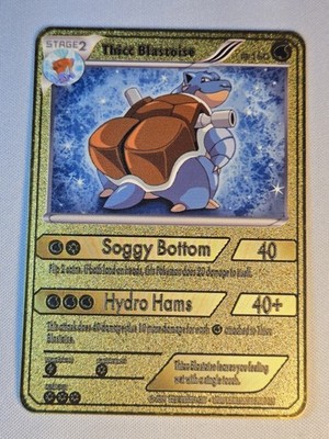 thicc pokemon card Venus SVG On Points Designs Thicc Blastoise Pokemon Card Collectible