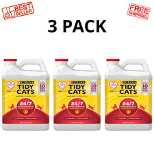 Purina Tidy Cats 24/7 Performance Clumping Cat Litter 20 lb Jug, 3 Pack