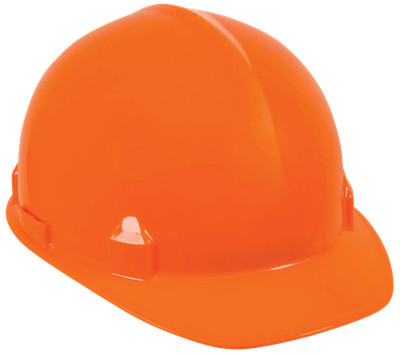 SC-6 Hard Hat  4-point Ratchet  Front Brim  Hi-Viz Orange 12/CS