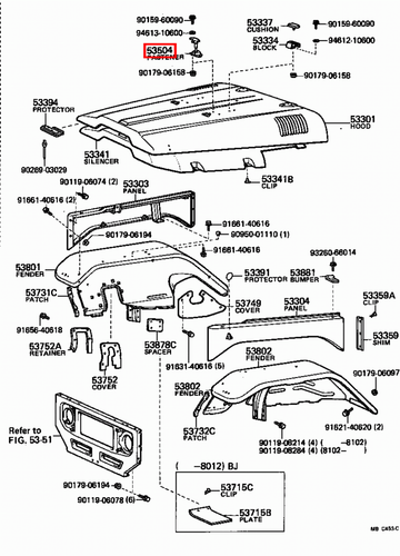 Genuine Toyota LandCruiser HJ47 HJ45 FJ45 FJ43 Windscreen Bonnet Catch Latch x2 - Picture 9 of 10