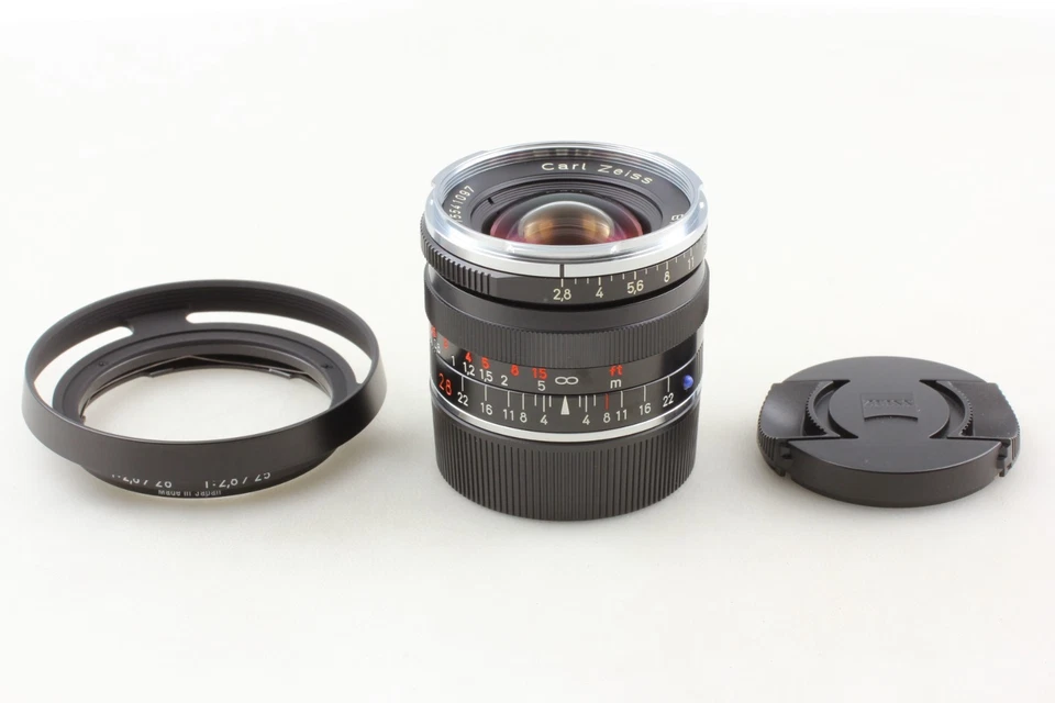 【MINT w/ Hood】 Carl Zeiss 28mm f/2.8 ZM Biogon T* Leica M Mount Lens From Japan - Image 2 of 4