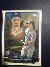 2023 Topps X Bob Ross The Joy of Baseball - Budding Talents James Outman #BT-11