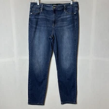 Buffalo By David Bitton Jeans Womens 14/34 Blue Mollie High Rise Stretch Skinny