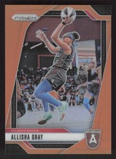 2024 Panini Prizm WNBA #96 Allisha Gray Orange Prizms #/99