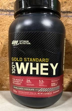 Gold Standard - Whey Protein Powder Double Rich Chocolate 2 Pound