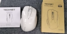 Tecknet Wireless Optical Mouse M003 WHITE
