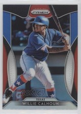 2019 Panini Prizm Tier II Red White & Blue Prizm Willie Calhoun #134 0o6v