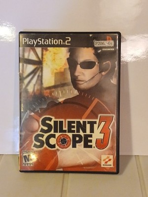Silent Scope 3 (Sony PlayStation 2, 2002 PS2)-Complete Tested