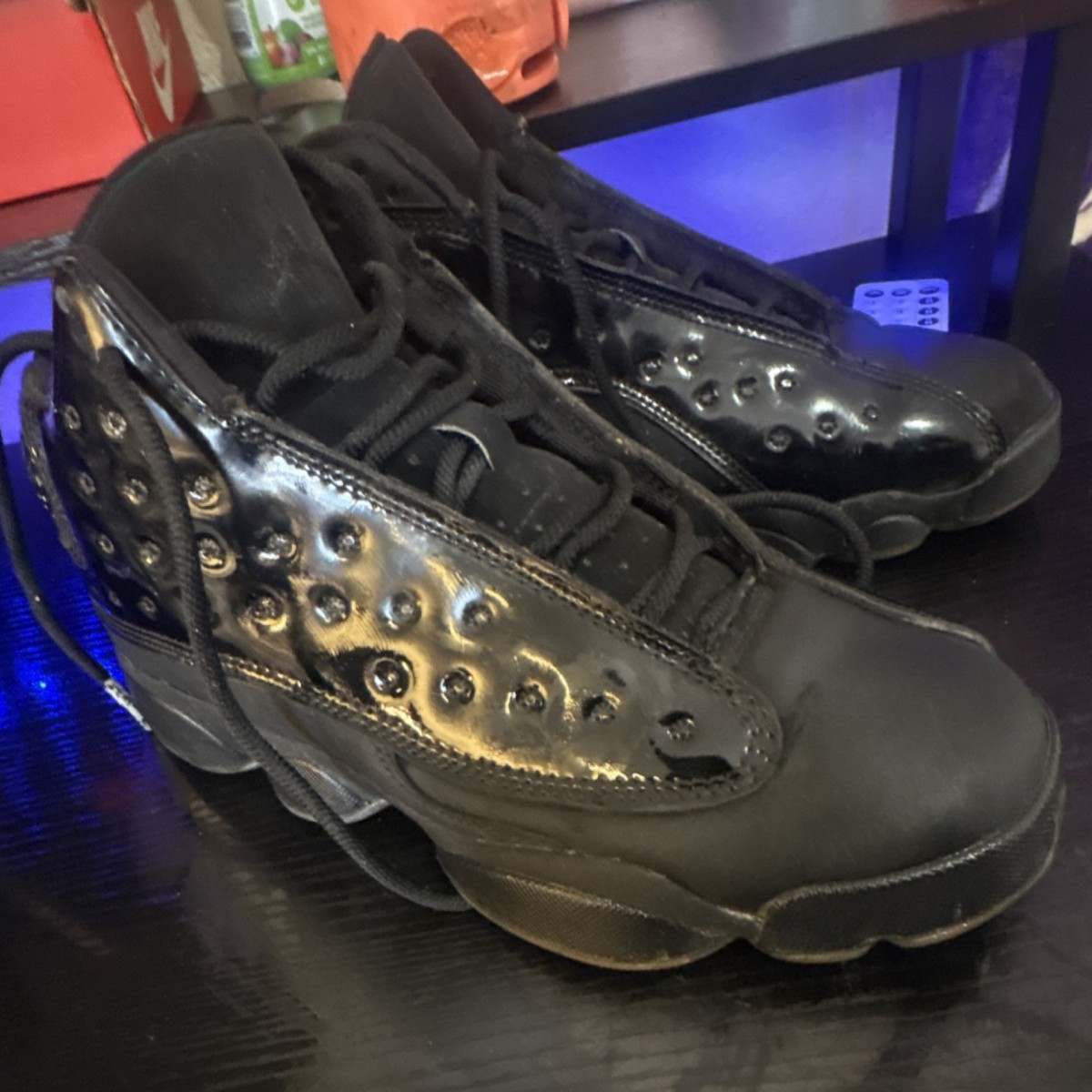 Jordan Air Jordan 13 Retro Black Cat Black Mid Top Men's Sneaker