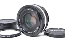Rare Early Type [MINT] Nikon NIKKOR Ai-S Ais 50mm F1.8 Pancake Lens From JAPAN