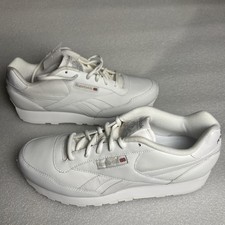 Reebok Classic Leather White White 10.5 Mens Shoes Sneakers New In Box