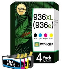 936 936XL Ink Cartridges Combo Pack for HP 936e 936xl  Others W/chip