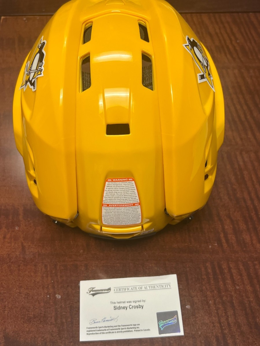 Sidney Crosby Pittsburgh Penguins Autographed Full Sized Helmet W