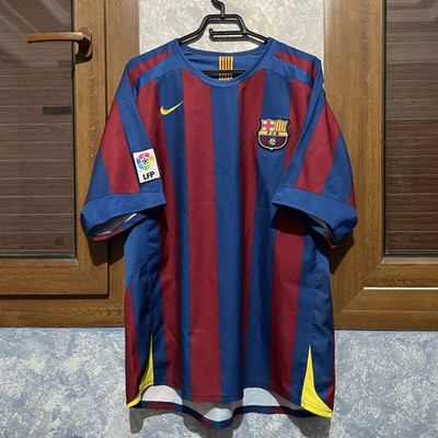 FC Barcelona 2005 2006 Authentic Home Jersey Nike Rare Shirt
