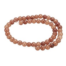 50pcs Yellow Aventurine Natural Stone Beads 6mm Round Loose Bead