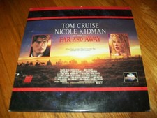 FAR AND AWAY 2-Laserdisc LD SET WIDESCREEN FORMAT VERY GOOD CONDITION TOM CRUISE