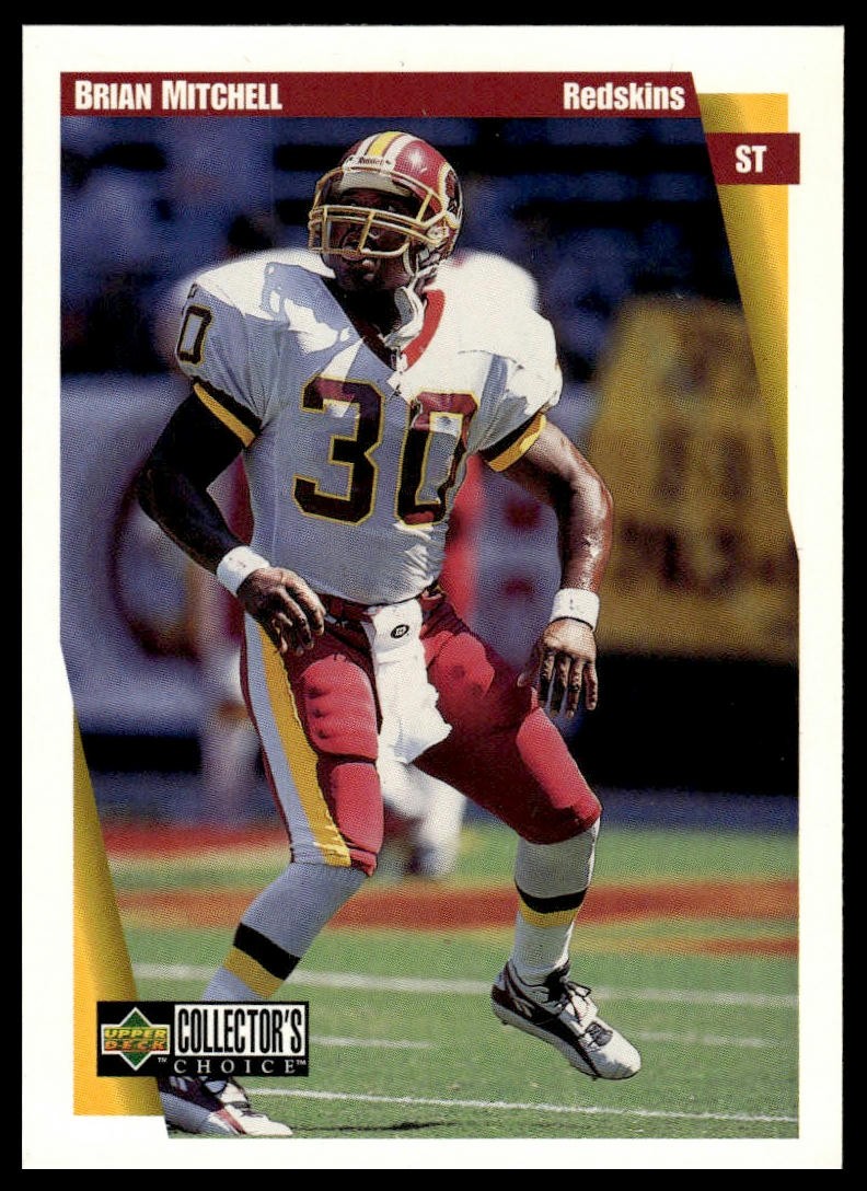 1997 Collector's Choice #266 Brian Mitchell