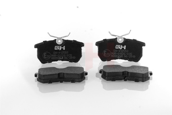 GH Bremsbelagsatz Scheibenbremse GH-412550 FüR Ford Focus 1 DAW DBW Fiesta 6 CB1-image