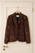 BASLER Blazer Gr. 38   100% Schurwolle   Lede...
