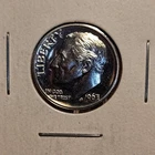 1963 Silver Roosevelt Dime - Choice Gem Proof  Lustrous