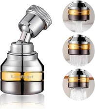 Kitchen Faucet Spray Head, Solid Brass,ABS and Stainless Steel, 360 Degree Ro...