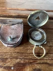 Antique Military Officers  Marching Compass WW1 1917 Barnes & Morris London .