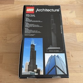 LEGO Architecture 21000 Willis Tower 69 Pieces New Sealed