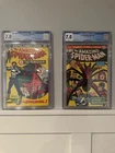 Amazing Spider-Man #129 & 135 -Marvel Comics 1974 CGC 7.0 1st & 2nd Punisher