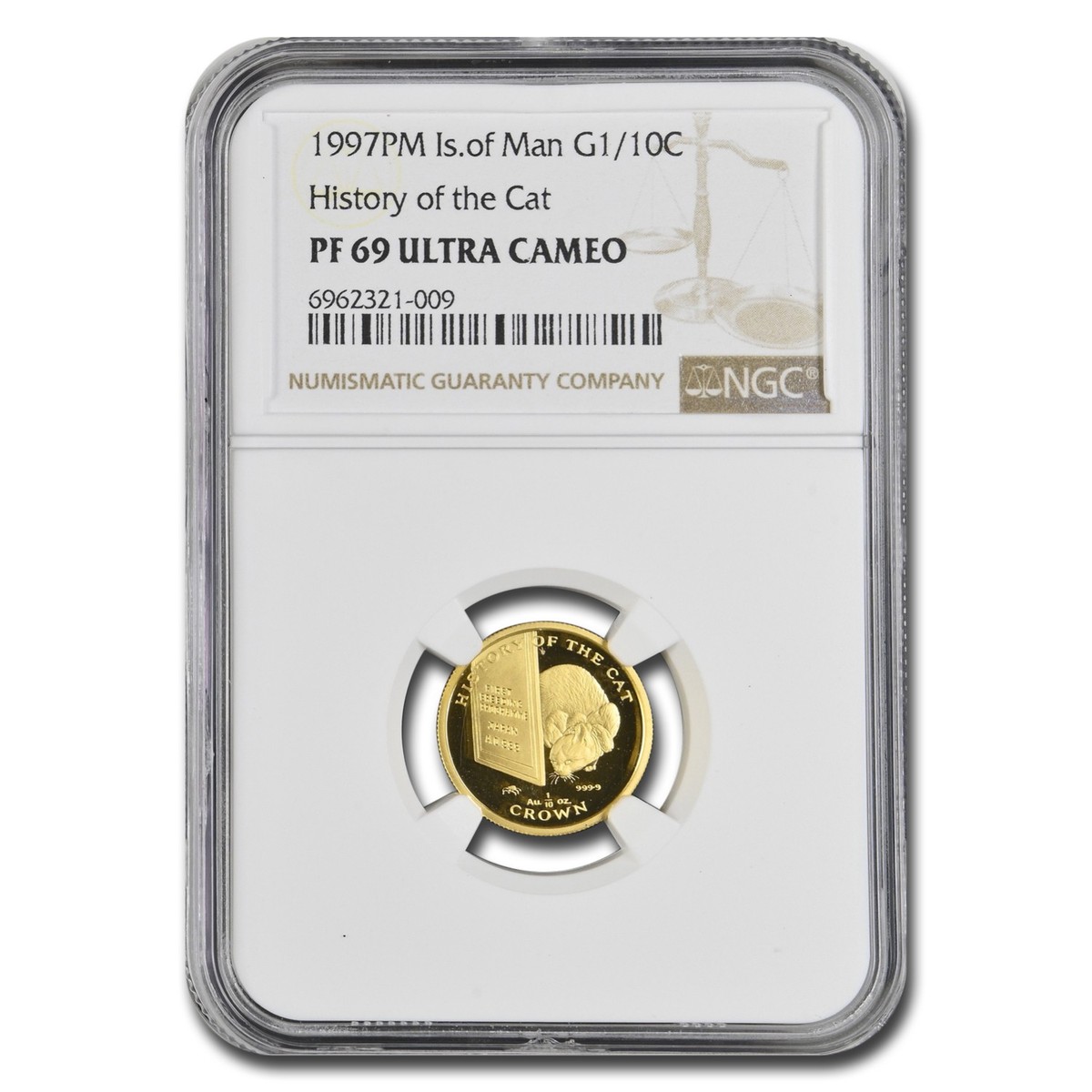 1998 Isle of Man 1/10 oz Gold Egyptian Mau PF-70 UCAM NGC | eBay