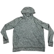 Russell Athletic dri-power 360 Hoodie  Size Large Black Space-Dye Training Fit
