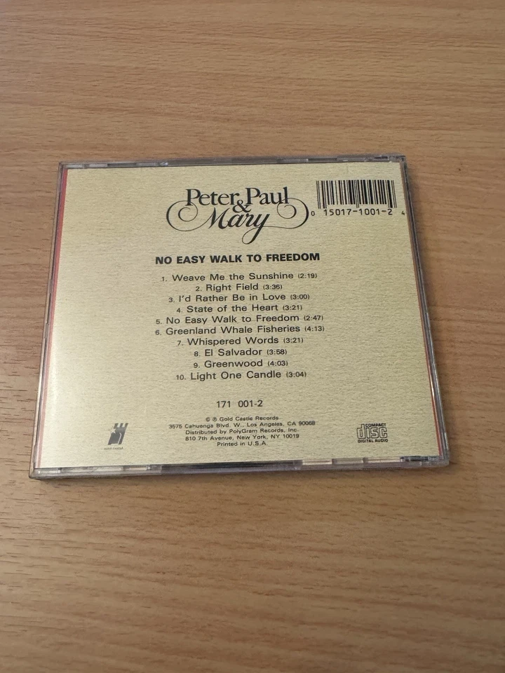 No Easy Walk to Freedom - Music CD Foto 2 de 3