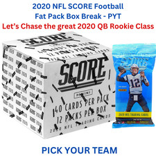 Houston Texans - 2020 NFL SCORE Football Cello Box - PYT Break #1092