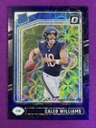 Caleb Williams Panini Donruss Optic 2024 Purple Scope RC #201 Chicago *DAMAGE*