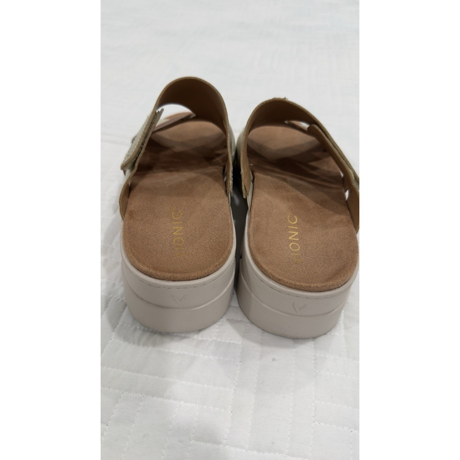 Vionic Uptown Sunset multicolor leather platform … - image 6