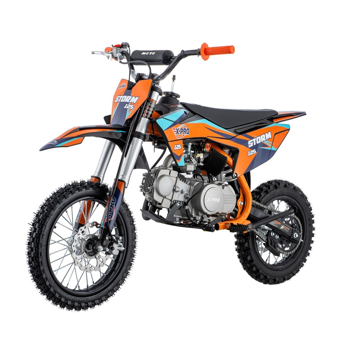 X-PRO Storm 125cc Dirt Bike Pit Bike Semi-Auto 4 Stroke Zongshen