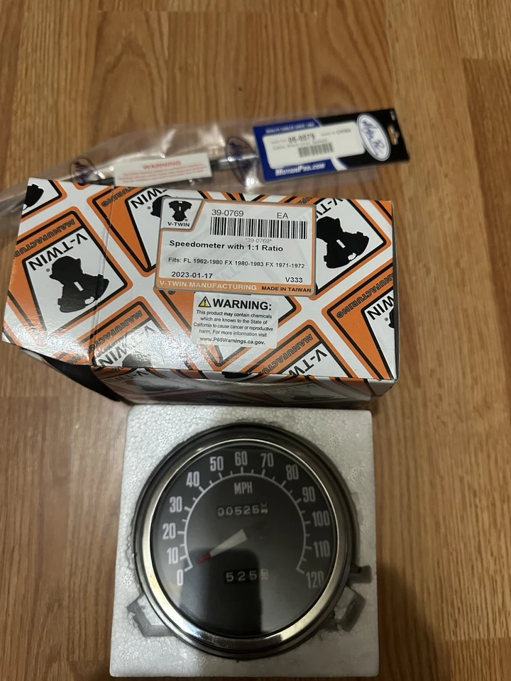 1:1 Speedo(V-twin) And (Motion Pro)42 1/2 Cable - Image 3 of 4