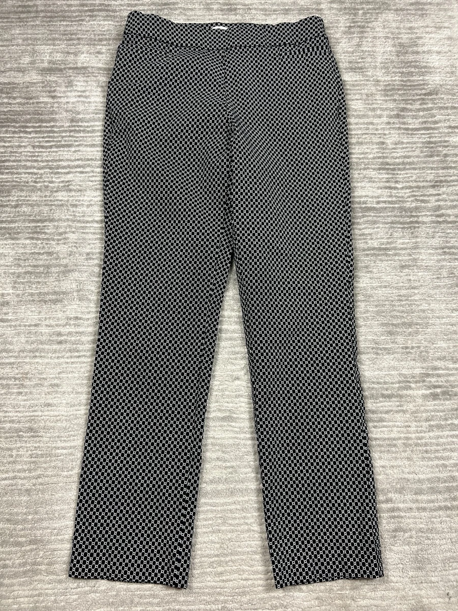 Pantalon De Costume Stretch Crazy Horse Liz Claiborne Noir, Taille 12, Neuf Avec étiquettes