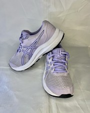 ASICS Contend 8 Gs Running Kids Shoes Size 3.5 Dusk Violet