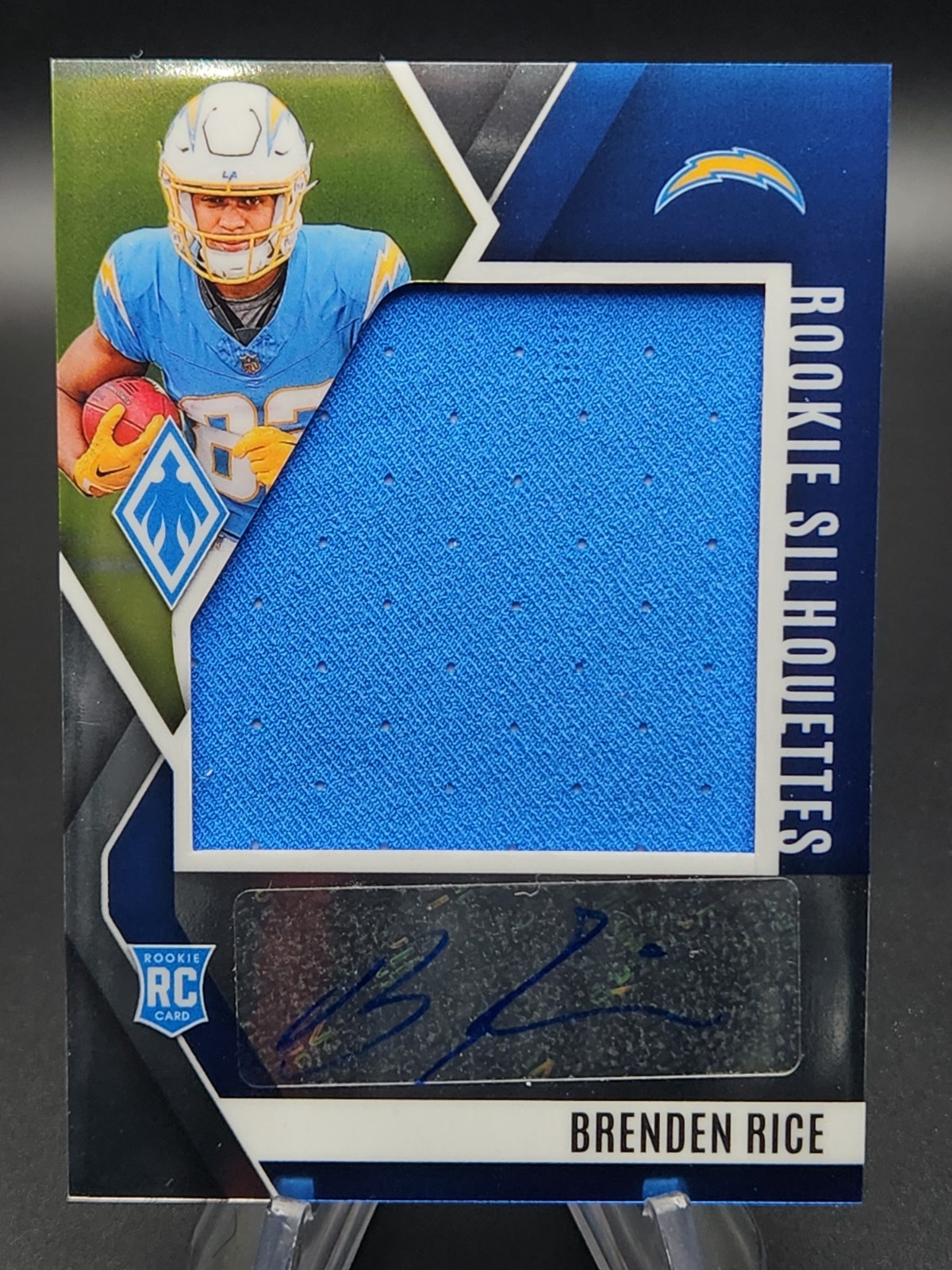 Brenden Rice Panini Phoenix Rookie Silhouettes Autographs Relic #RSBRE Base