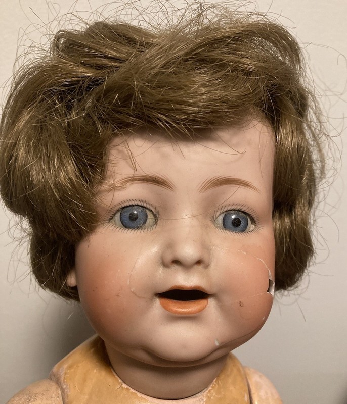 Antique K*R Simon & Halbig Germany Bisque Head 15" Baby Doll Mold 126 36