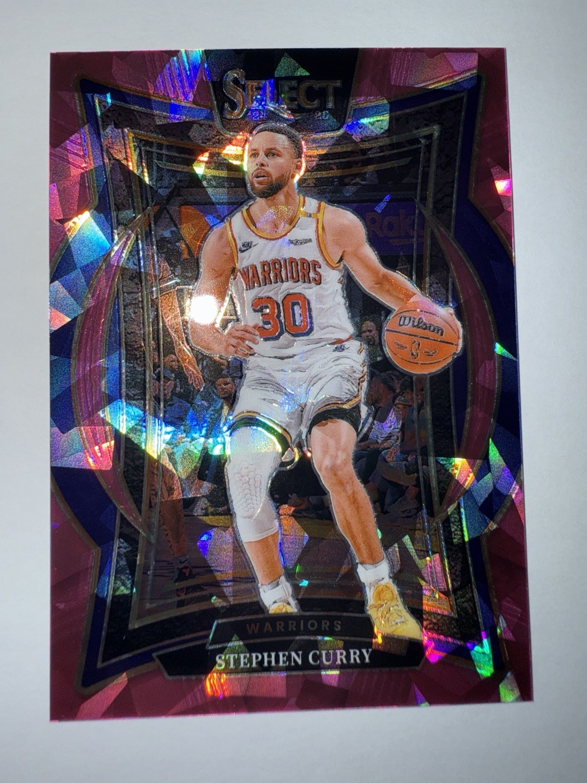 2024 Select Stephen Curry Pink Cracked Ice Concourse /99 WARRIORS🔥🔥