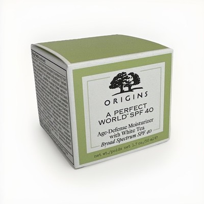 Origins A Perfect World Age-Defense Moisturizer with White Tea SPF 40 1.7 oz