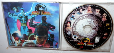 Mortal Kombat 4 (PC CD-ROM, 1998) Disc Only with Artwork, No Manual tested nr.mt