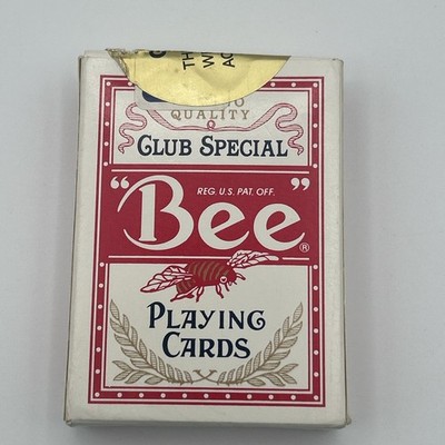 MGM Grand Las Vegas Casino Vintage BEE Playing Cards Used Play Deck Re-Sealed F1