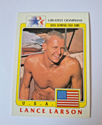 Topps Greatest Olympians - Lance Larson #86 - Trading Card - Olympia