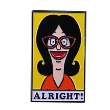 Bob’s Burgers Enamel Pin – Linda Alright!