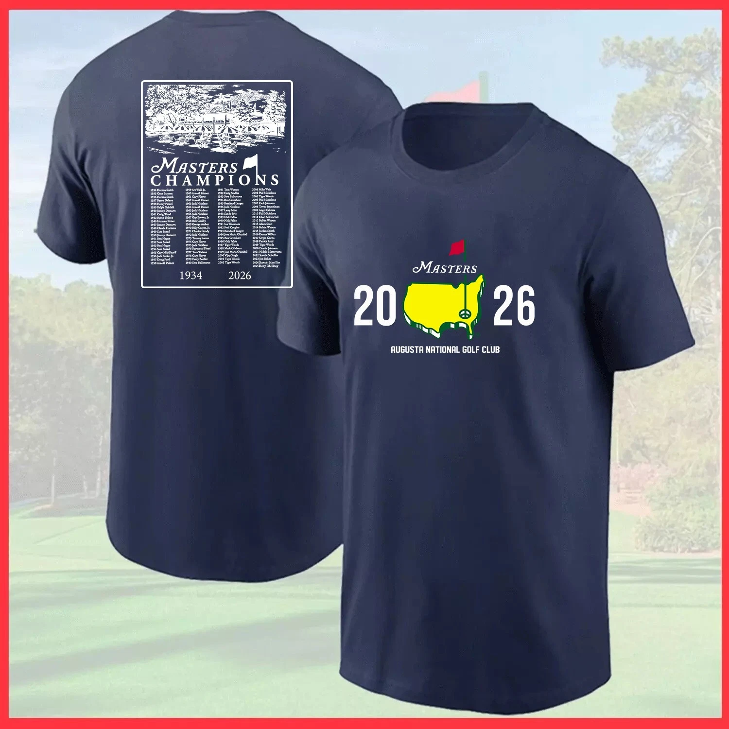 Augusta National Golf Club Tee - 2026 Masters Tournament Shirt
