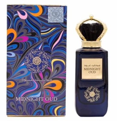 Ard Al Zaafaran Midnight Oud Eau de Parfum Spray for Unisex, 3.4 Fl Oz (100 ml)