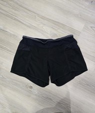 Lululemon Run Times Shorts Black Size 8